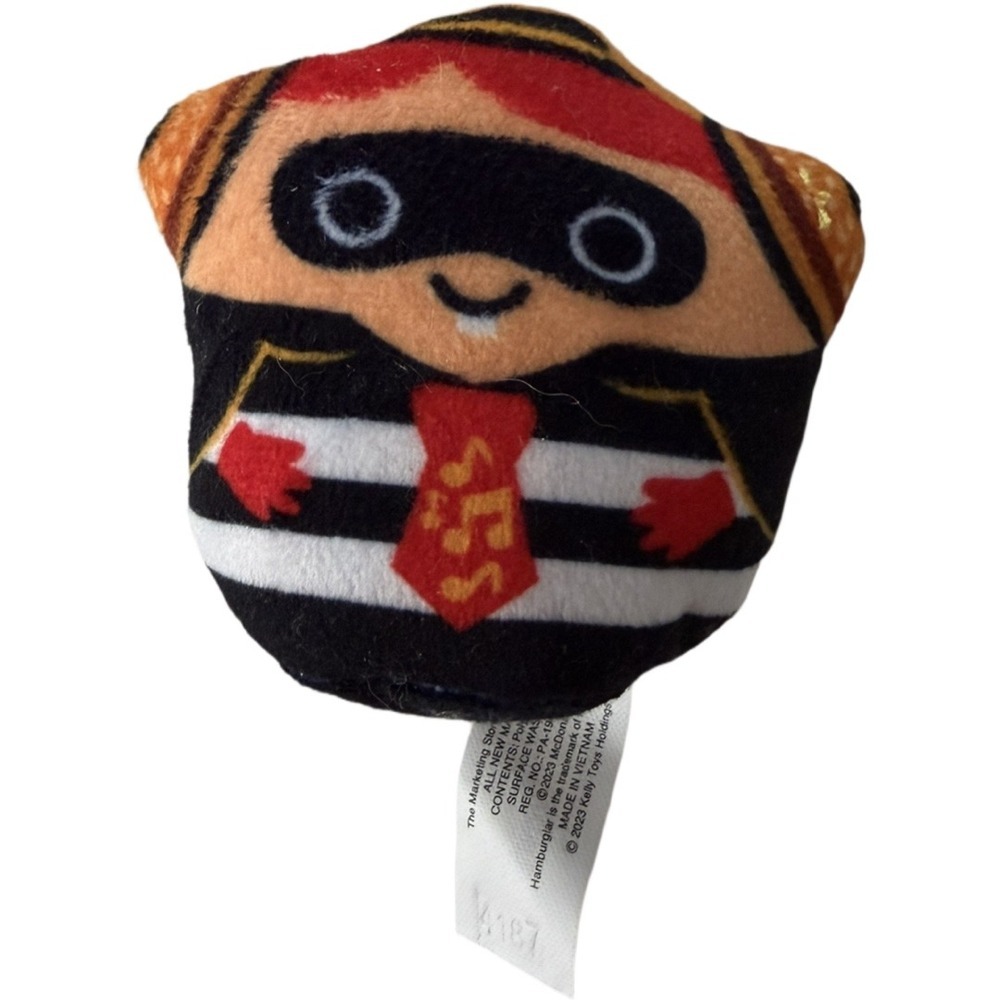 2023 McDonald's Squishmallows Hamburglar Happy Meal Plush Toy Collectible